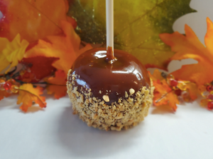 Peanut Caramel Apple
