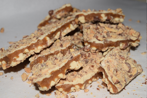 White Chocolate Almond Toffee